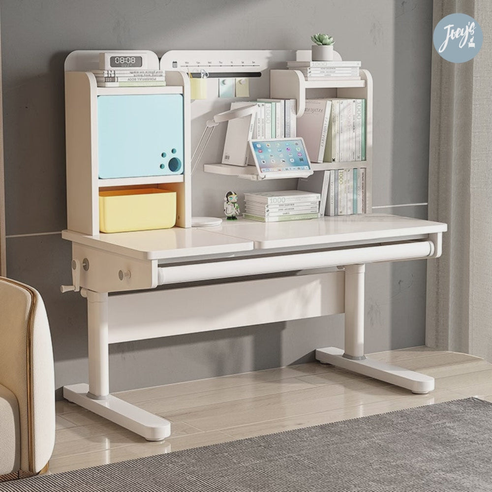 FLEK Large Ergo Study Desk with Unit (M21H)