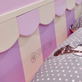 HB Rooms Carousel Queen Bed (#8912)