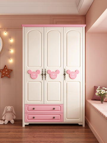 HB Rooms Mickey Wardrobe (812#) - 2 or 3 doors options - Kids Haven
