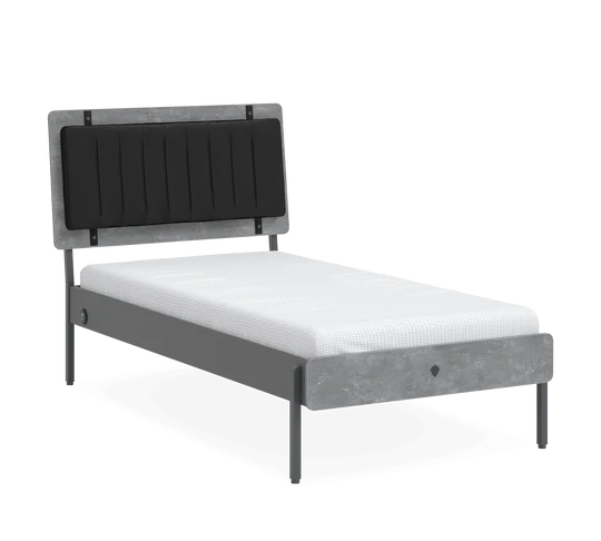 Cilek Space Gray Bed (100X200 Cm Or 120X200 Cm) - Kids Haven