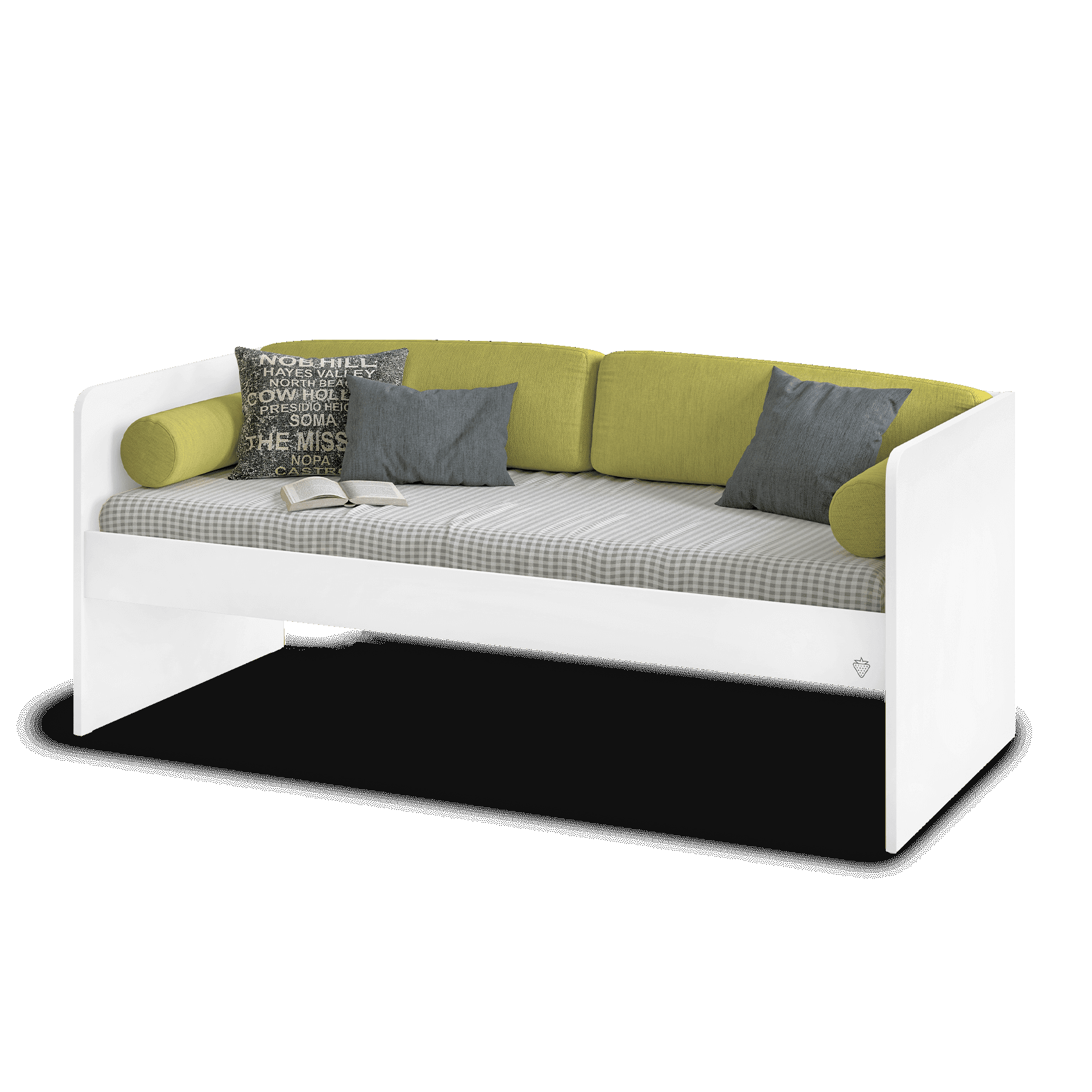 Cilek Studio Bed or Upper Bed White (90X200 Cm) - Kids Haven