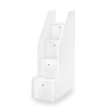 Cilek Studio Staircase With Cabinet White - Kids Haven