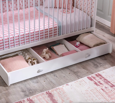 Cilek Romantica Baby Pull-out Drawer Bed (fits 70X140 Cm Cot) - Kids Haven