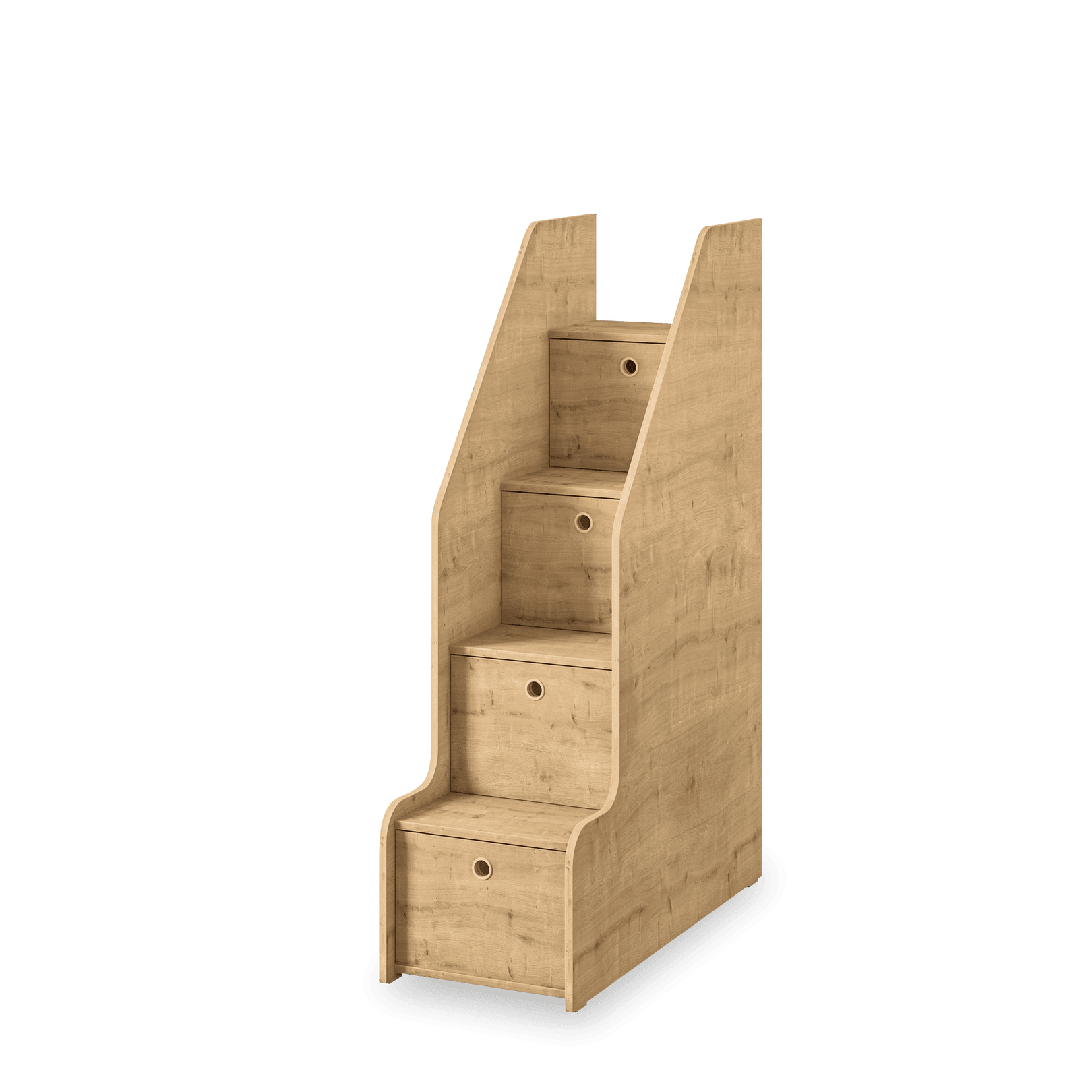 Cilek Studio Staircase With Cabinet Mocha - Kids Haven