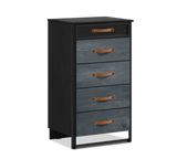 Cilek Dark Metal Tall Dresser - Kids Haven