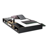 Cilek Black Bed (100X200 Cm Or 120X200 Cm) - Kids Haven