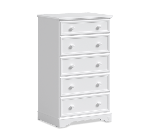 Cilek Rustic White Tall Dresser - Kids Haven