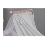 Rustic White Baby Canopy - Kids Haven