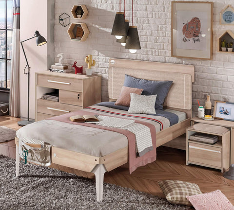 Cilek Duo Line Bed (100X200 Cm Or 120X200 Cm) - Kids Haven