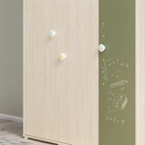 Cilek Montes Natural 3 Doors Wardrobe - Kids Haven