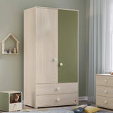 Cilek Montes Natural 2 Doors Wardrobe - Kids Haven