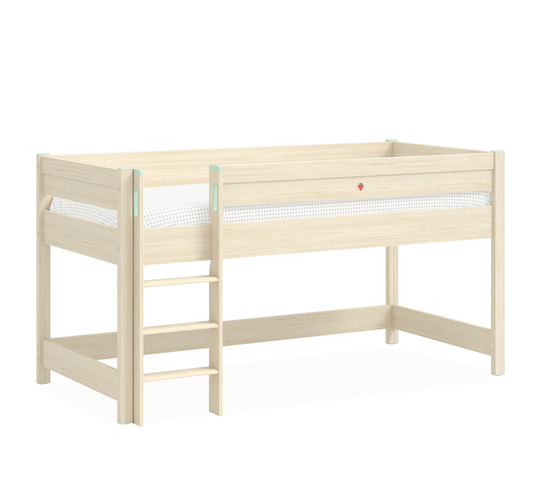 Cilek Montes Natural Low Loft Bed (90x200 Cm) - Kids Haven