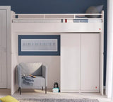 (NEW) Cilek Studio 2 Doors Wardrobe White - Kids Haven