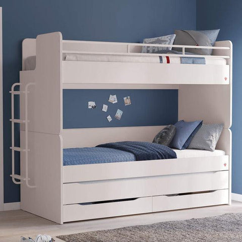 (NEW) Cilek Studio Bunk Bed White - Kids Haven