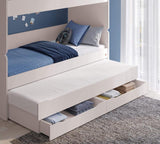 (NEW) Cilek Studio Drawer Pull-Out Bed White - Kids Haven