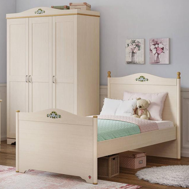 Cilek Flora (NEW) Bed (100X200 Cm Or 120X200 Cm) - Kids Haven