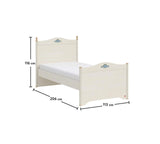 Cilek Flora (NEW) Bed (100X200 Cm Or 120X200 Cm) - Kids Haven