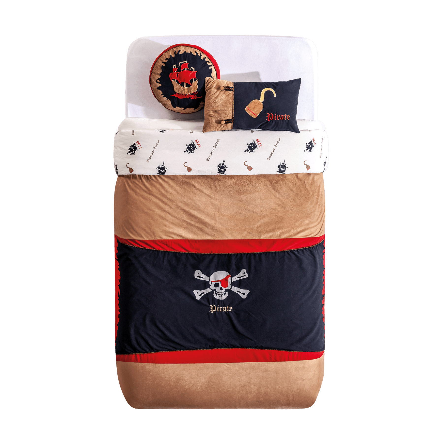 Cilek Pirate Hook Bed Cover (90-100 Cm Or 120 Cm) - Kids Haven