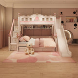 HB Rooms Binary Bunk Bed (1007#P) - Kids Haven