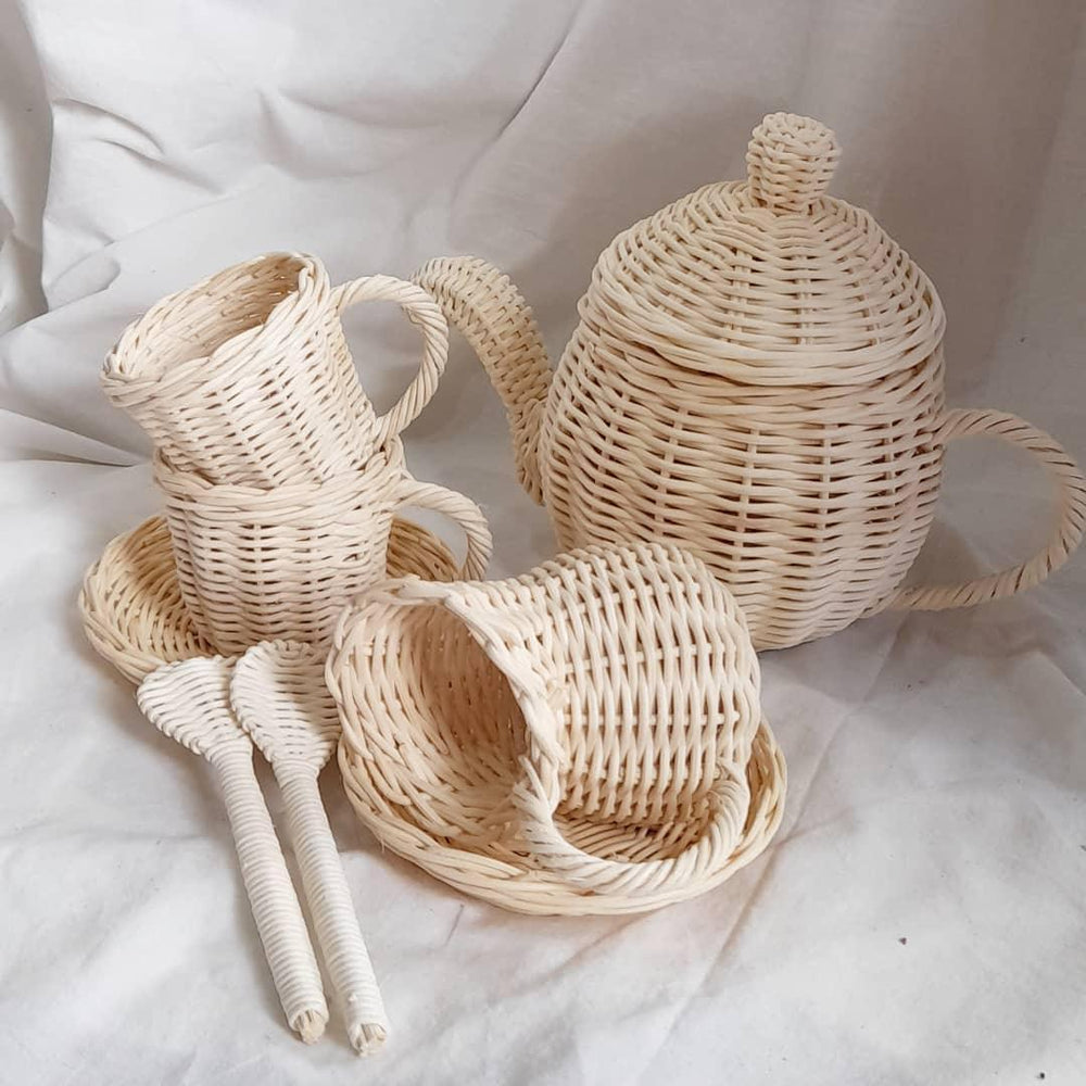 RATTAN Raung Tea Playset - Kids Haven