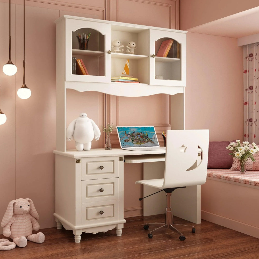 HB Rooms Pure Ivory Study Table (258#) - Kids Haven