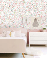 A Splash of Floral Wallpaper - Kids Haven
