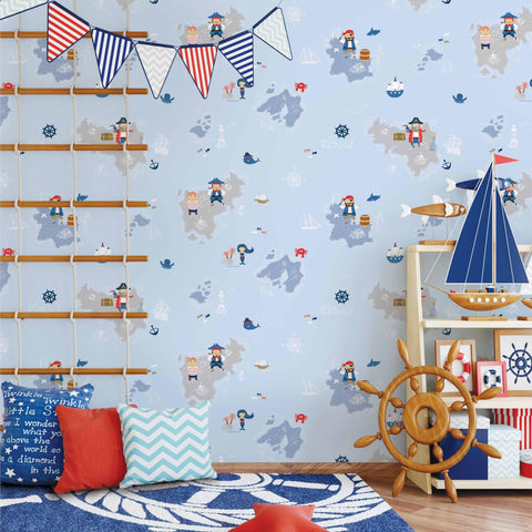 Pirate & the 7 Seas Wallpaper - Kids Haven