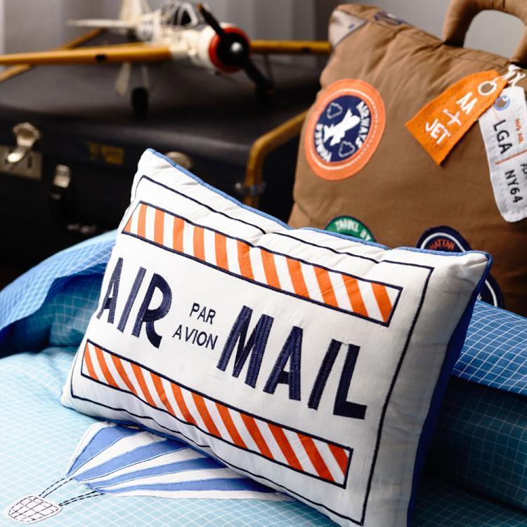 Snuggle Airmail Cushion - Kids Haven