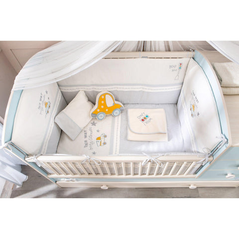 Cilek Baby Cotton Sl Convertible Baby Bed (With Parent Bed) (80X180 Cm) - Kids Haven