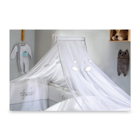 Cilek White Swinging Baby Bed (70X130 Cm) - Kids Haven