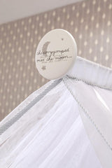 Cilek Baby Cotton Sl Cot Canopy (Fits All Except 70X140 Cm) - Kids Haven