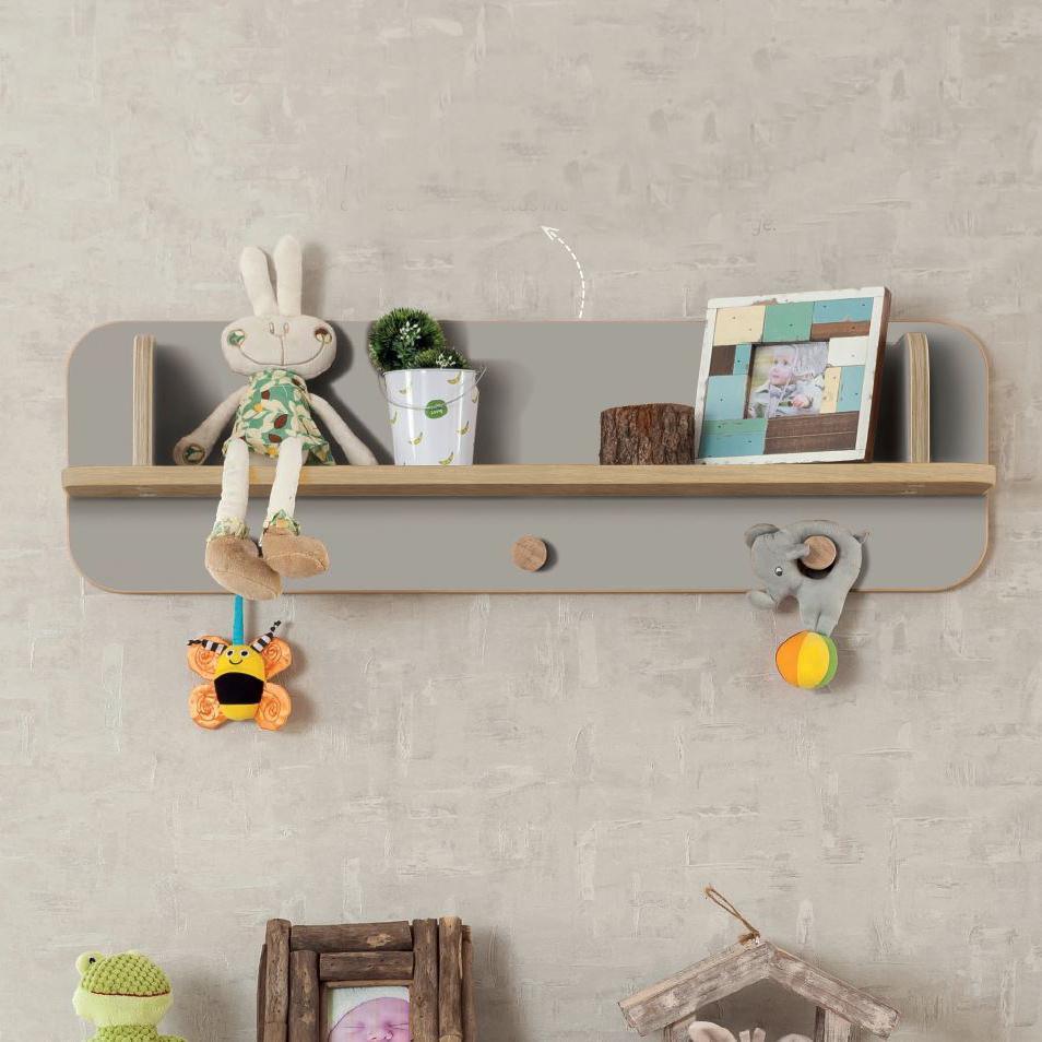 Cilek Baby Grey Hanger Shelf