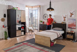 Cilek Black Bed (100X200 Cm Or 120X200 Cm) - Kids Haven