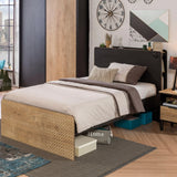 Cilek Black Bed (100X200 Cm Or 120X200 Cm) - Kids Haven