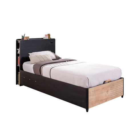 Cilek Black Storage Bed (100X200 Cm)
