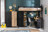 Cilek Black High Nightstand - Kids Haven