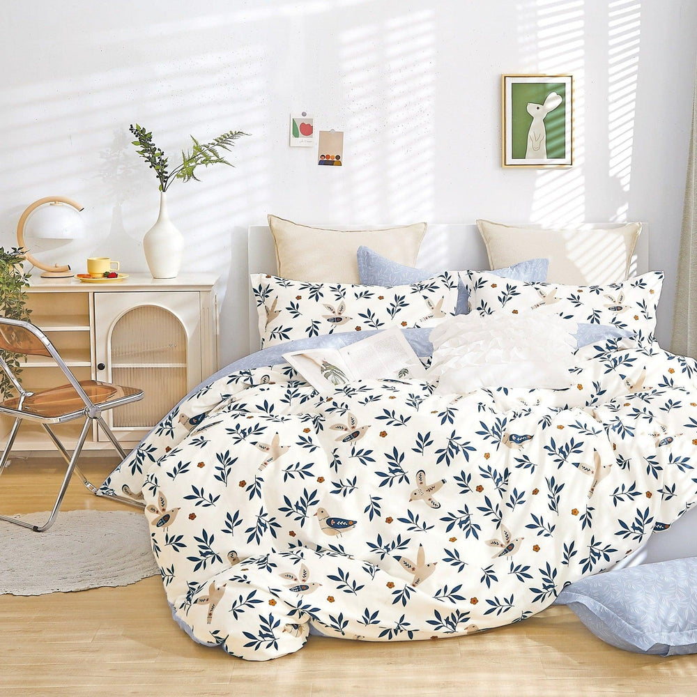 iSleep Oxford Series 100% Pure Cotton Fitted Sheet Set (Various Designs) - Kids Haven