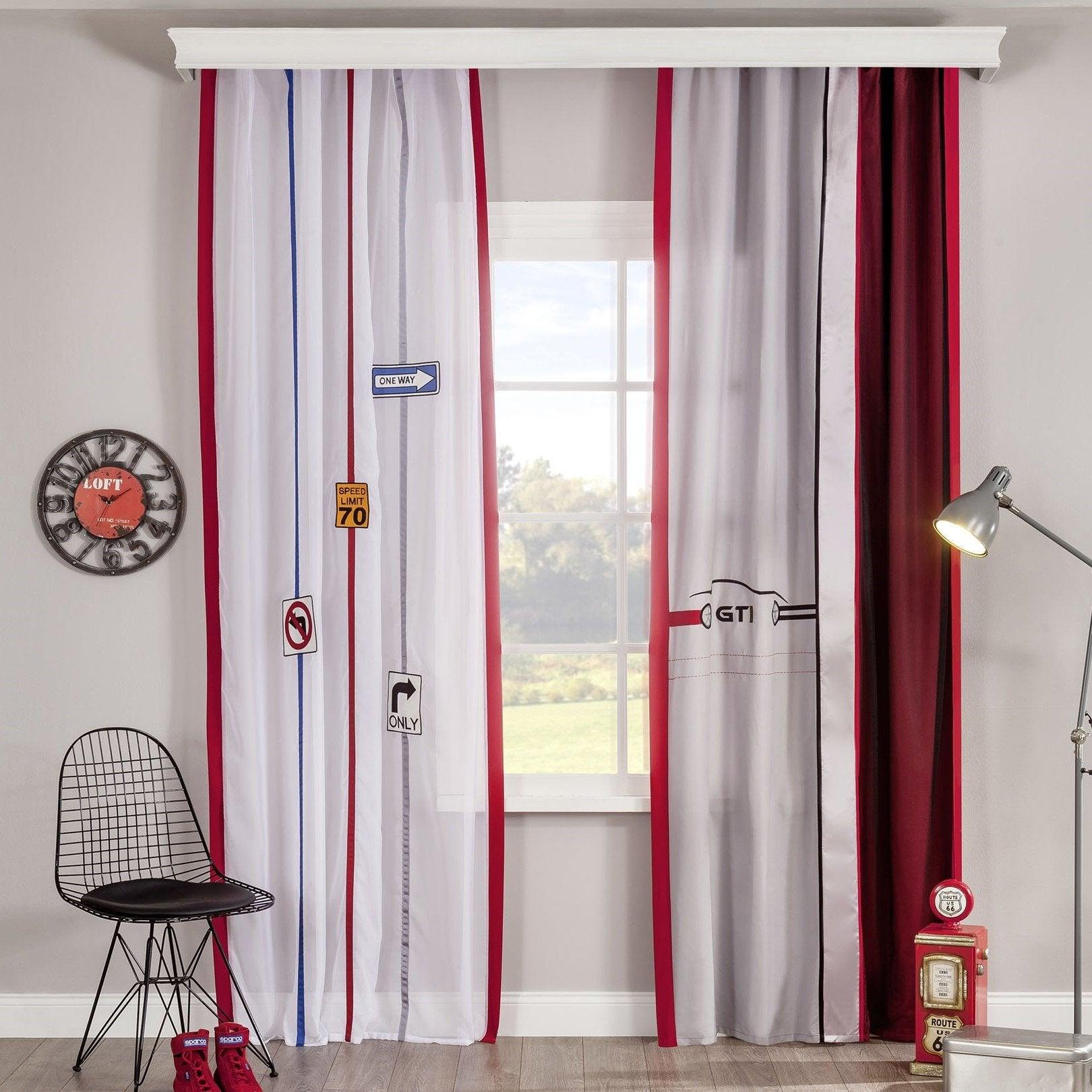 Cilek Biclass Curtain (140X260 Cm) And/Or Biclass Sheers (140X260 Cm) - Kids Haven