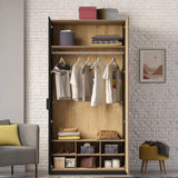 Cilek Black 2 Doors Wardrobe - Kids Haven
