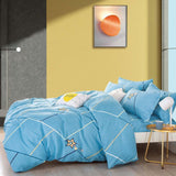 iSleep Fine Soft Series 100% Pure Cotton Fitted Sheet Set (Various Designs) - Kids Haven