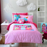 Snuggle Blue House Cushion - Kids Haven