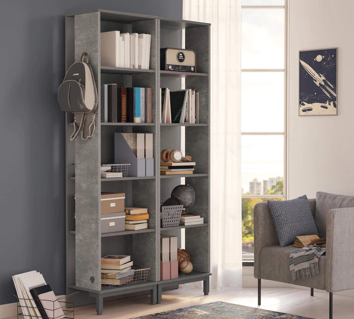 Cilek Space Gray Bookcase - Kids Haven