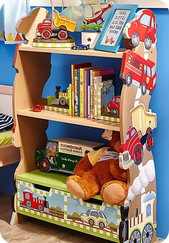 Fantasy Fields Car Book Shelf - Kids Haven