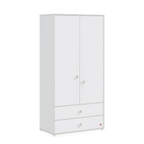Cilek Montes White 2 Doors Wardrobe - Kids Haven