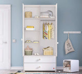 Cilek Montes White 2 Doors Wardrobe - Kids Haven