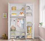 Cilek Montes White 3 Doors Wardrobe - Kids Haven