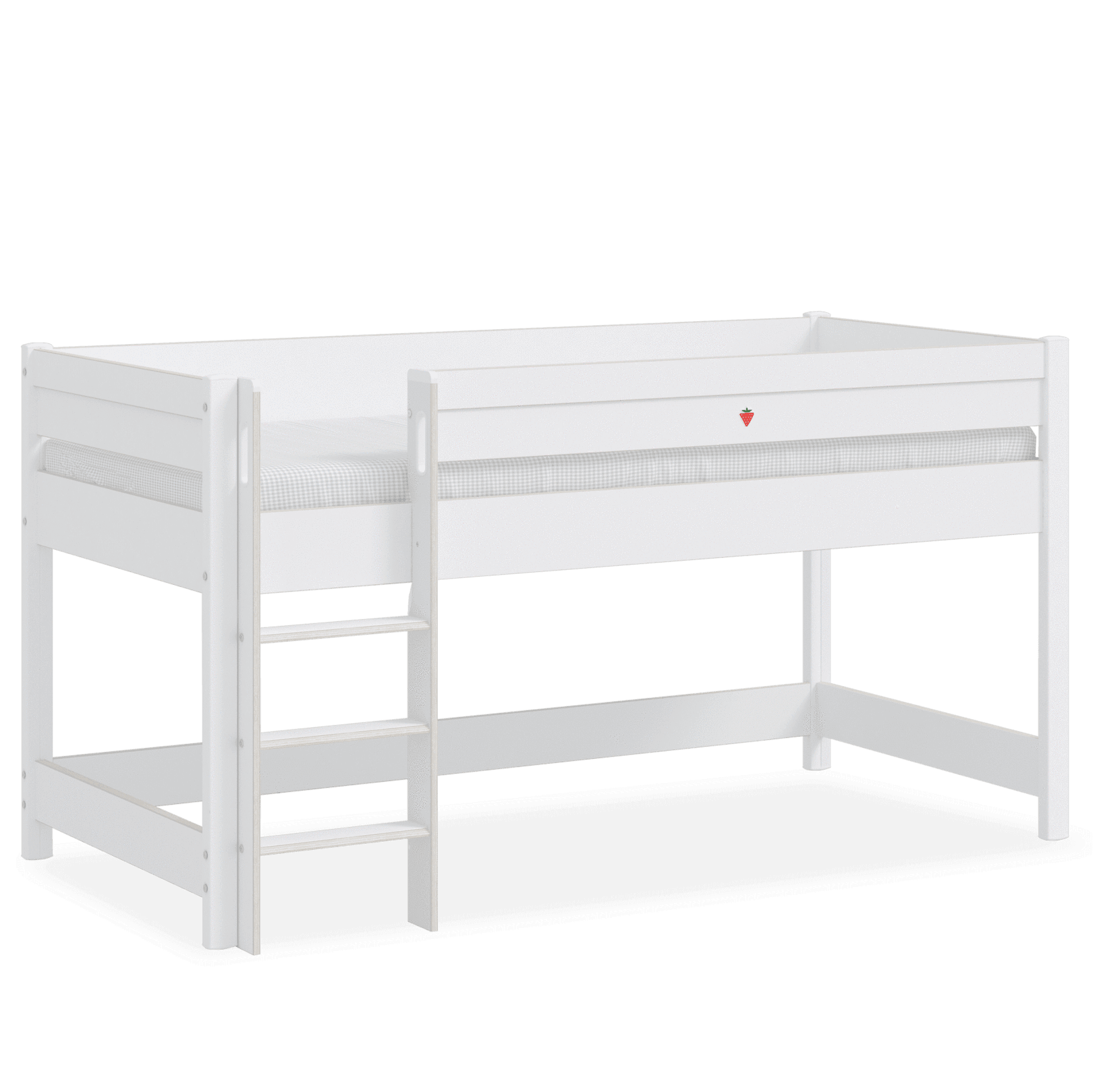 Cilek Montes White Low Loft Bed (90x200 Cm) - Kids Haven