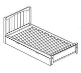 Maxtrix Cottage Bed (w Pullout options) - Kids Haven