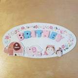 C&F Wooden Little Girl Head Character - Kids Haven