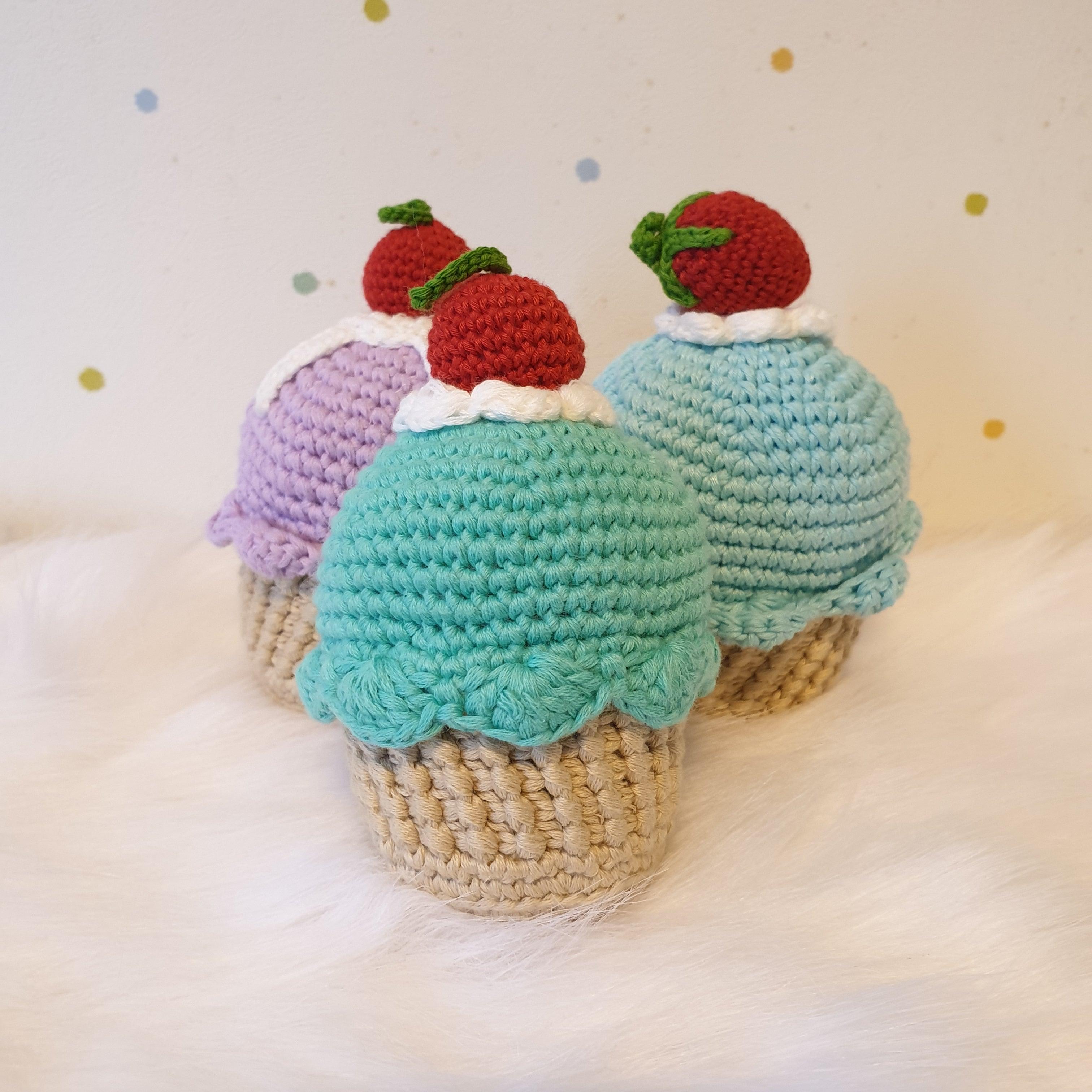 May's Hand Cupcake Crochet - Kids Haven